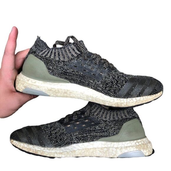 Rare 2017 Adidas UltraBoost Uncaged Trace Cargo Core Black Size 8 - Picture 5 of 16